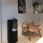 Lade das Bild in den Galerie-Viewer, Eleganter Richmond Bioethanol-Kaminofen mit flacher Rückwand – Traditioneller Stil
