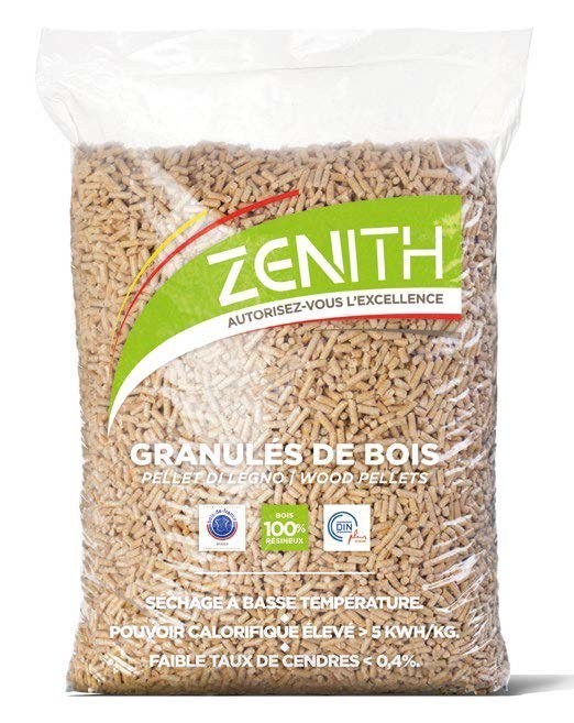 Zenith Piveteau Holzpellets Palette 72 Stück à 15 kg