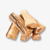 Premium Ofenbrennholz 40 cm Scheite, Extra Trocken, 2,4 SRM Heizwert auf Palette