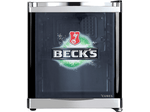Lade das Bild in den Galerie-Viewer, CUBES CC 240 E Beck&#39;s Getränkekühlschrank 48L Schwarz-Grün Energieeffizienz E
