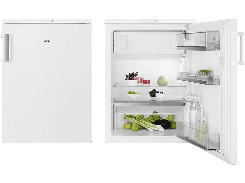 AEG RTB 413 E 1 AW Tischkühlschrank 85‑cm hoch Weiß