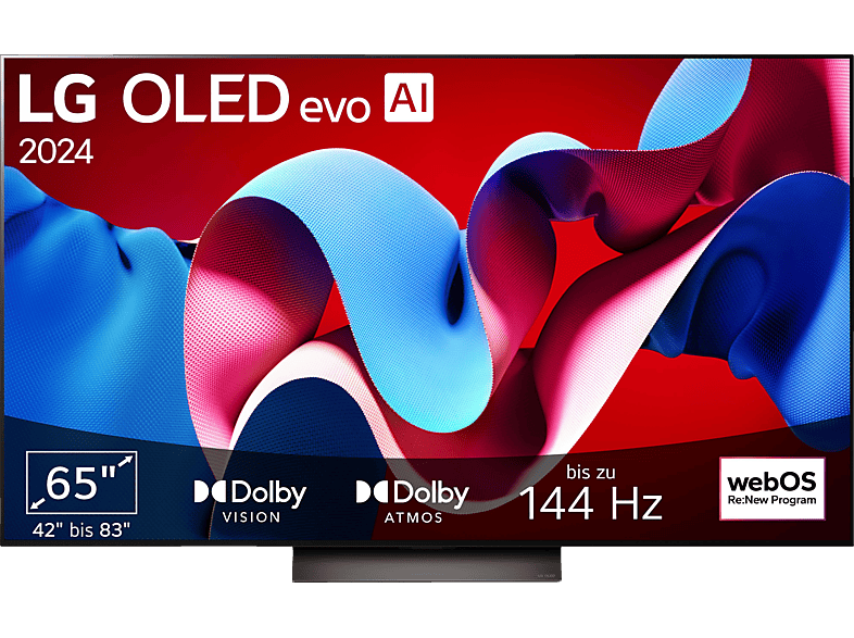 LG OLED65C43LA 65‑Zoll 4K OLED Smart TV – Farbenpracht