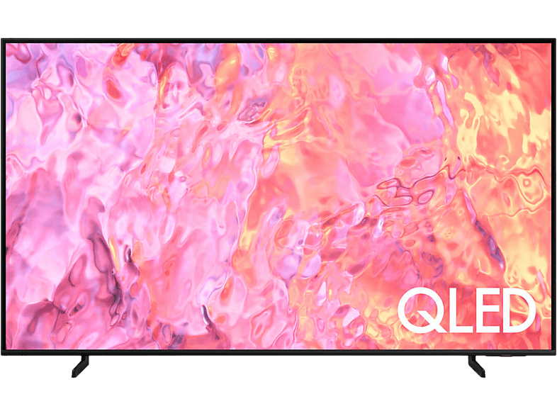Samsung QLED QE50Q60CAU 50 Zoll 4K UHD Smart TV mit Quantum HDR und OTS Lite