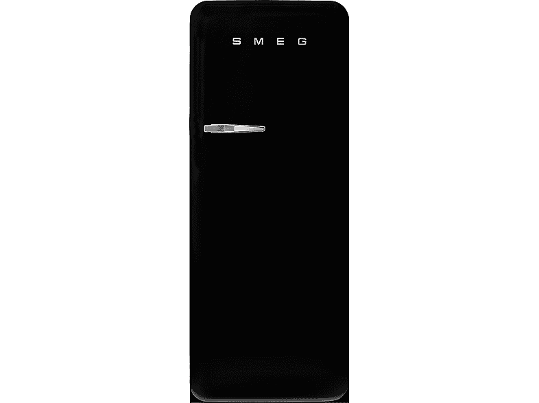 SMEG FAB28RDBLM5 1530mm Kühlschrank Schwarz – Retro Design, 270L, 50er Stil