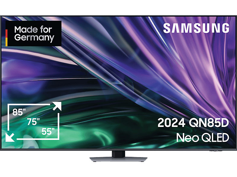 Samsung GQ65QN85D Neo QLED 4K TV 65 Zoll: Brillantes Mini LED Smart-TV