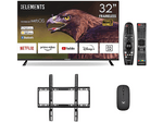 Lade das Bild in den Galerie-Viewer, KB ELEMENTS ELT32WB5E 32 Zoll Full HD Smart TV webOS Hub Magic Remote Inklusive Wandhalterung
