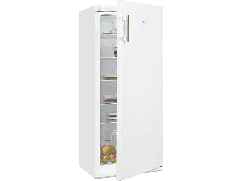 EXQUISIT KS29-V-H-280F Weißer Vollraumkühlschrank 254 l Energieeffizient mit LED-Beleuchtung