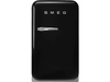 SMEG FAB5RBL6 1‑Tür Kühlschrank, 34 L, Hochglanz Schwarz, 725 mm