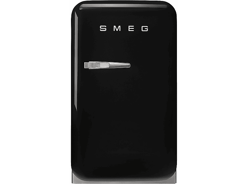 SMEG FAB5RBL6 1‑Tür Kühlschrank, 34 L, Hochglanz Schwarz, 725 mm