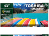 Toshiba 43UV2363DG 43 Zoll 4K UHD Smart LED TV VIDAA