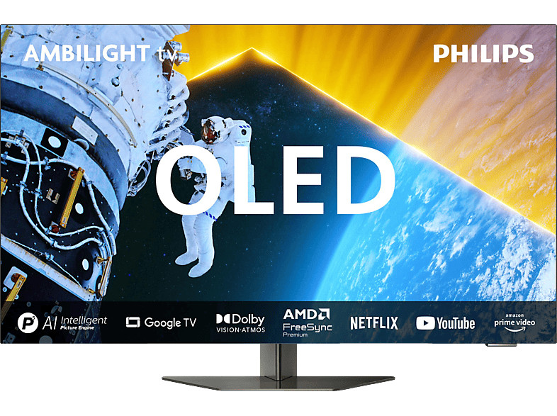 Philips 55OLED809/12 55‑Zoll OLED‑Smart‑TV mit Ambilight und HDR