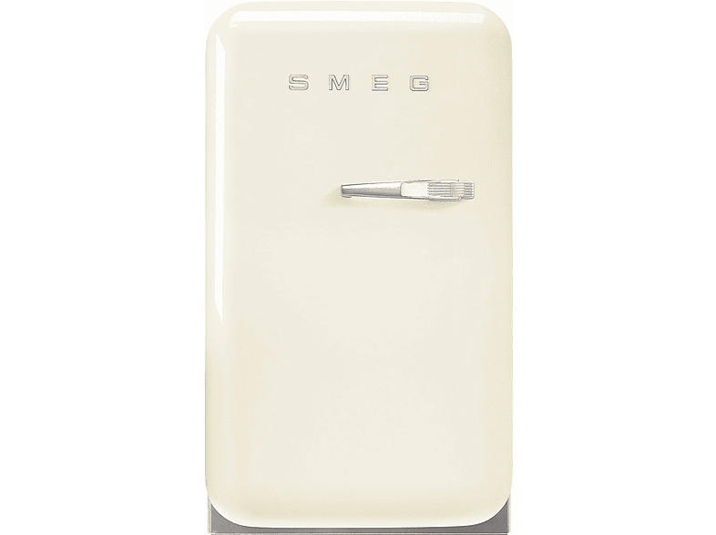 SMEG FAB5LCR6 Kühlschrank 34L Creme 1‑Tür Stilvoll Bombiert