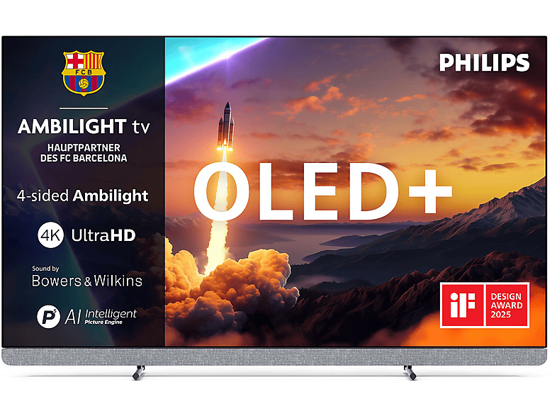 Philips 65OLED910/12 65‑Zoll OLED‑Ambilight 4K Smart TV Ultra HD Flachbild