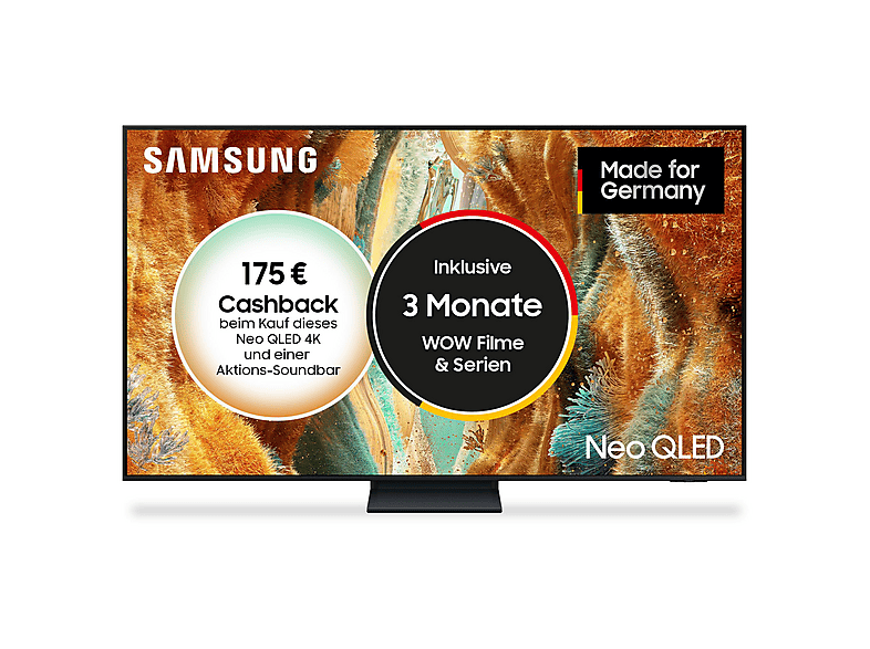 Samsung Neo QLED 65‑Zoll 4K Smart TV GQ65QN70F