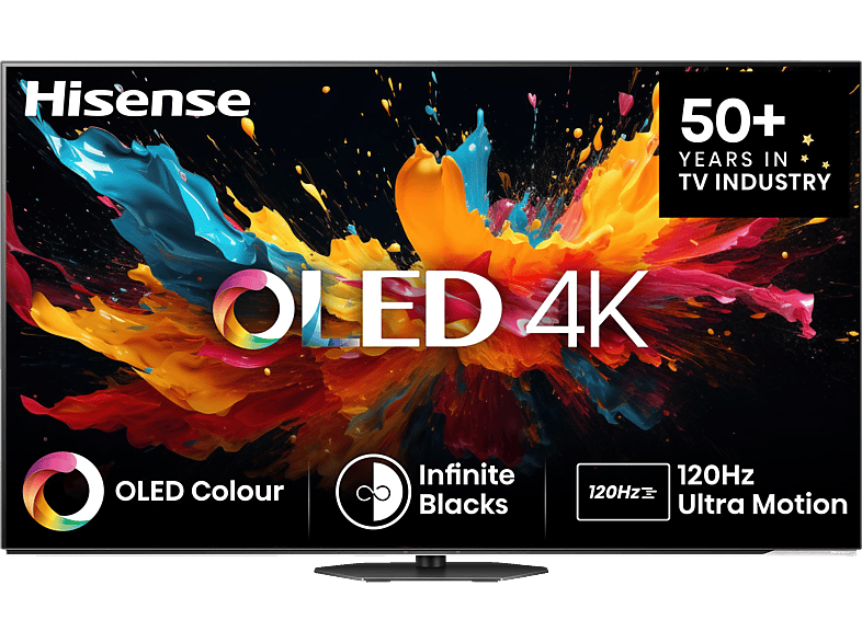 Hisense 65‑Zoll A85N OLED 4K Smart TV mit Dolby Vision