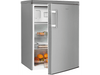 EXQUISIT Inoxlook Kühlschrank 136 l, 4‑Sterne Gefrierfach, 850 mm, Energieklasse E
