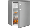 Lade das Bild in den Galerie-Viewer, EXQUISIT Inoxlook Kühlschrank 136 l, 4‑Sterne Gefrierfach, 850 mm, Energieklasse E
