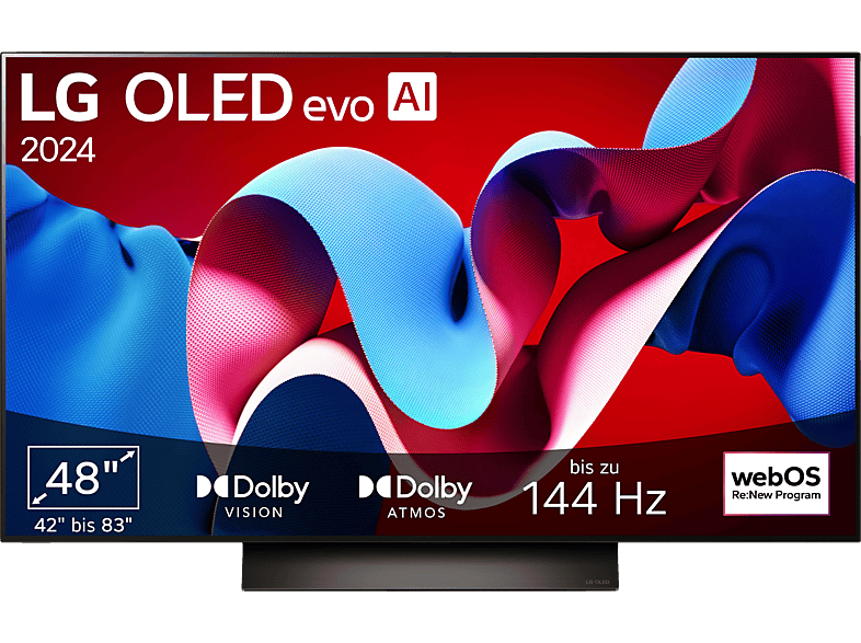 LG OLED48C43LA 48‑Zoll 4K OLED evo Smart TV