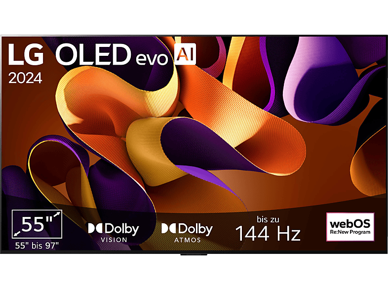 LG OLED55G48LW 55‑Zoll 4K Smart TV mit OLED‑evo und WebOS