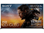 Lade das Bild in den Galerie-Viewer, Sony Bravia 8 II 65‑Zoll QD‑OLED 4K Smart TV
