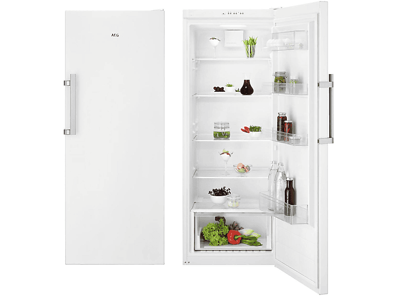 AEG RKB 333 E2DW Freistehender Weißer Kühlschrank 155 cm