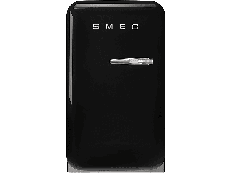 SMEG FAB5LBL6 Kühlschrank 725mm Hoch Schwarz Retro Design
