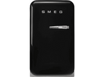 Lade das Bild in den Galerie-Viewer, SMEG FAB5LBL6 Kühlschrank 725mm Hoch Schwarz Retro Design
