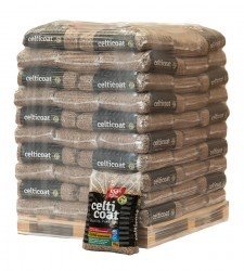 Celticoat Holzpellets Palette 66 x 15 kg – Hochwertige Brennstoffpellets