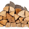 Premium 40 cm Brennholzstämme – getrocknet, split, Hartholz, hoher Heizwert