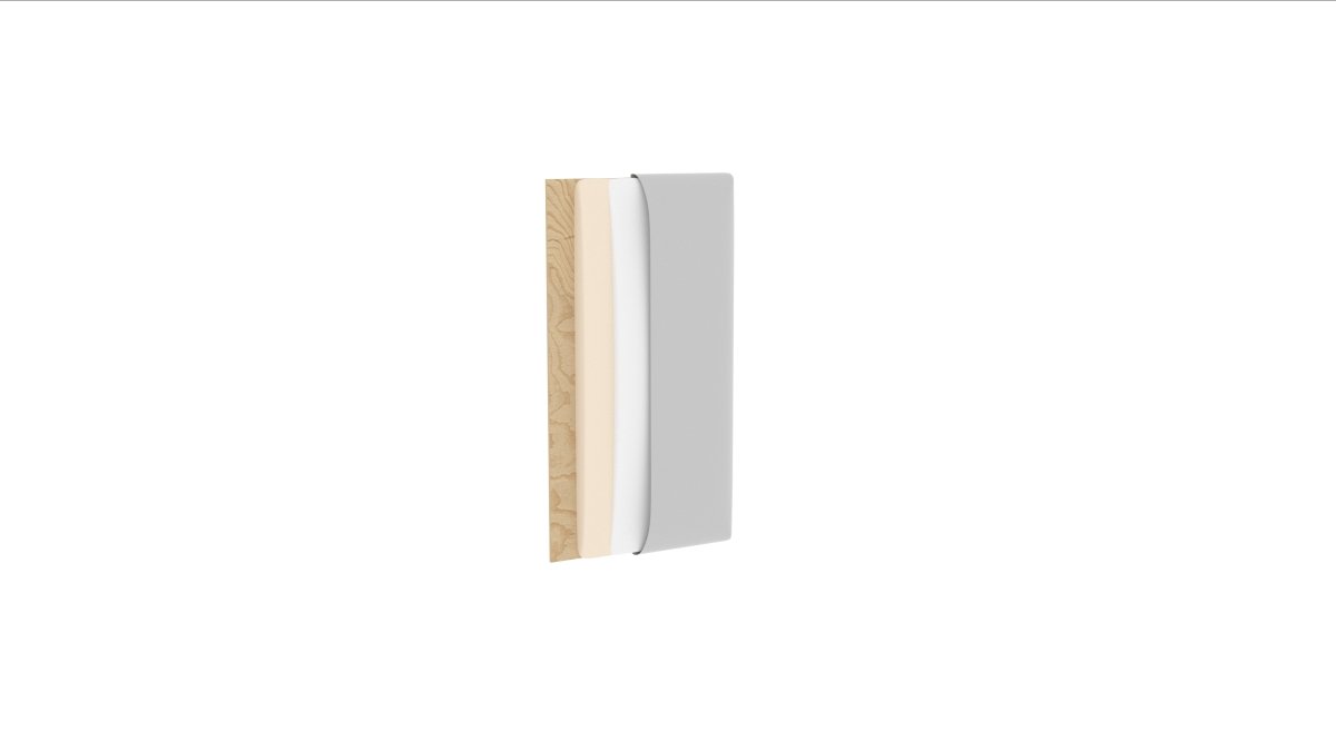 Luxuriöses Samt Gepolstertes Wandpaneel Set für Schlafzimmer, 100x200cm, Schallschutz