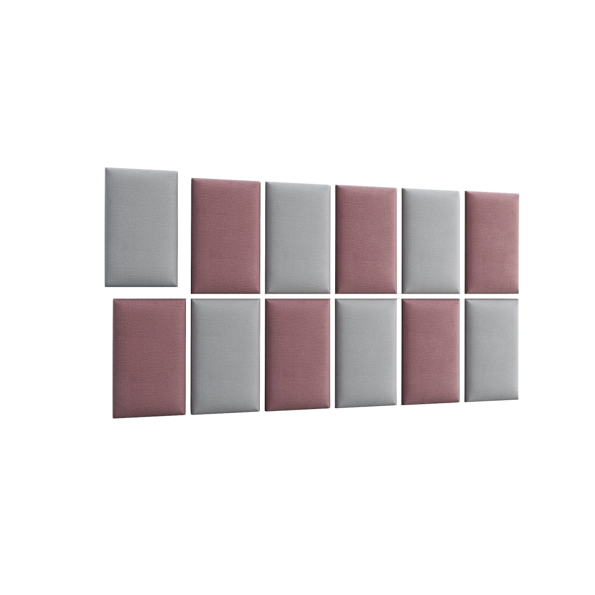 Luxuriöses Gepolstertes Samt Wandpaneel-Set 180x100 cm für moderne Raumgestaltung