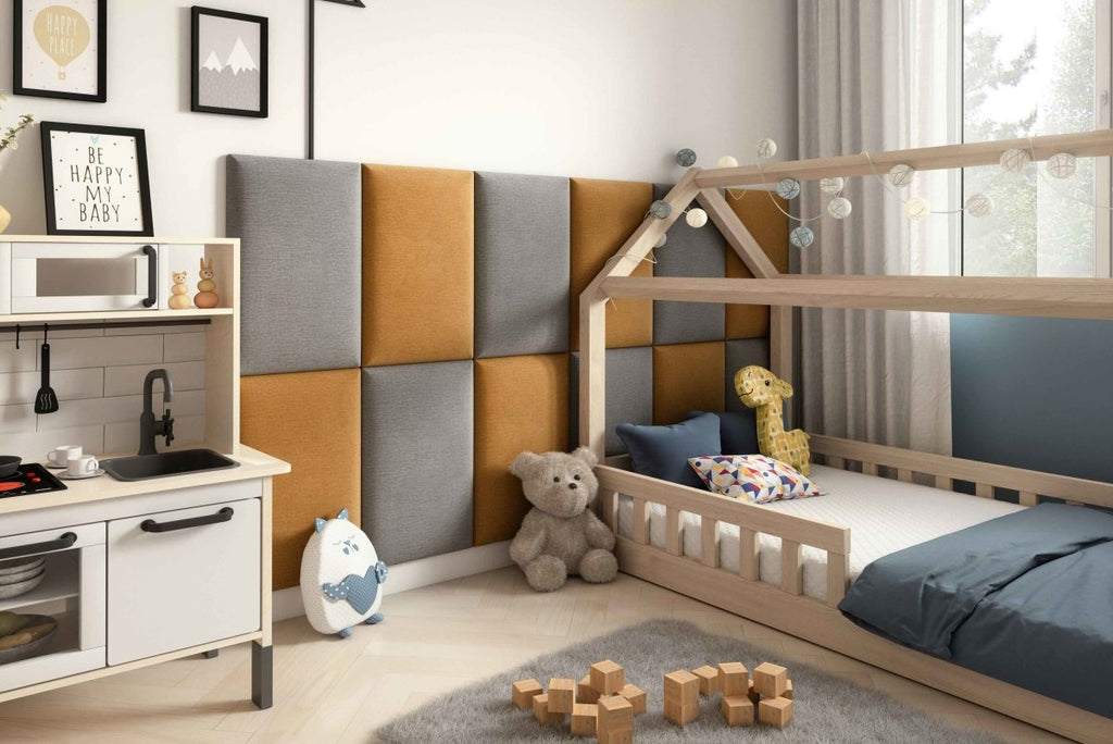 Luxuriöses Gepolstertes Samt Wandpaneel-Set 180x100 cm für moderne Raumgestaltung
