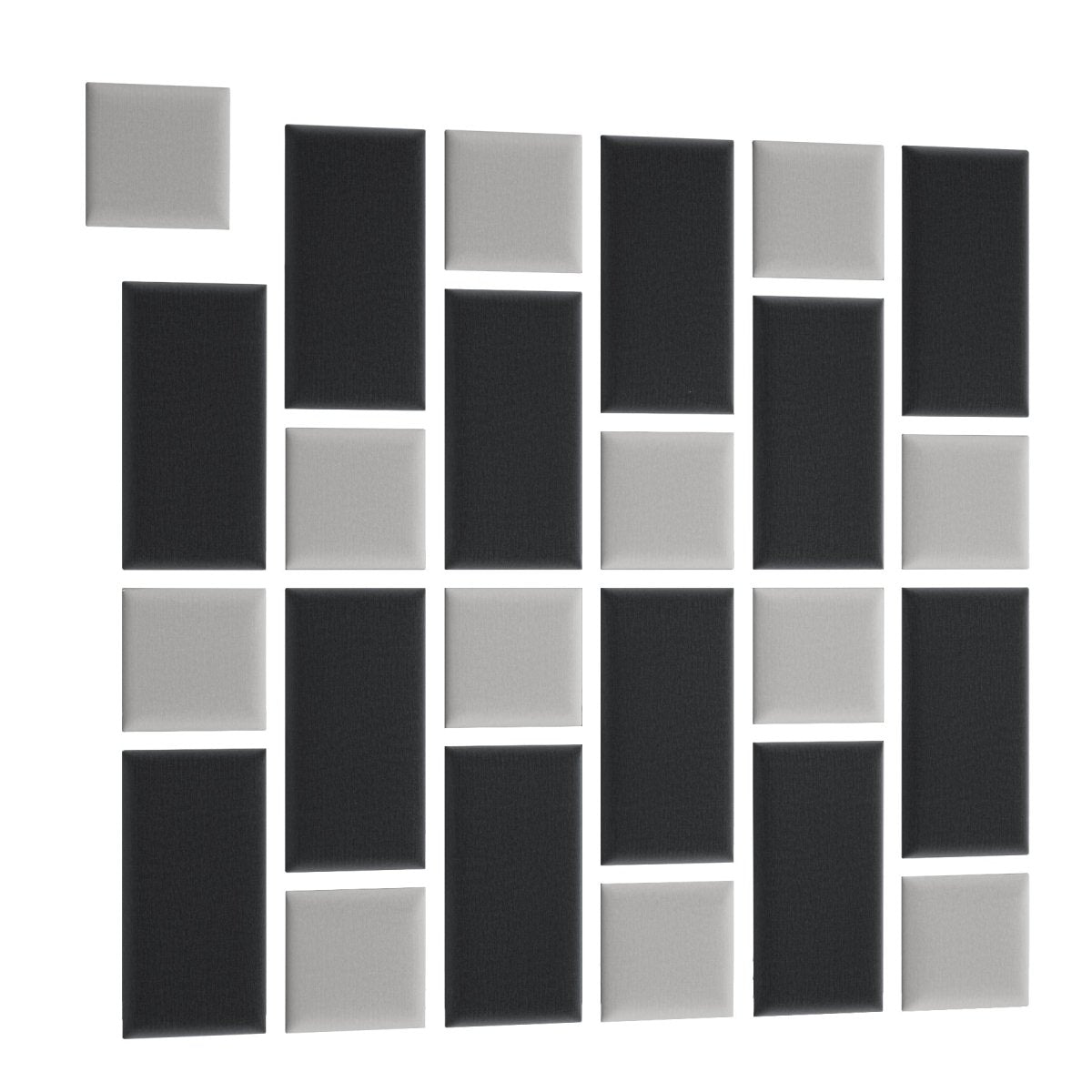Luxuriöses Samt Gepolstertes Wandpaneel Set - Modernes Akustik Design für Wände