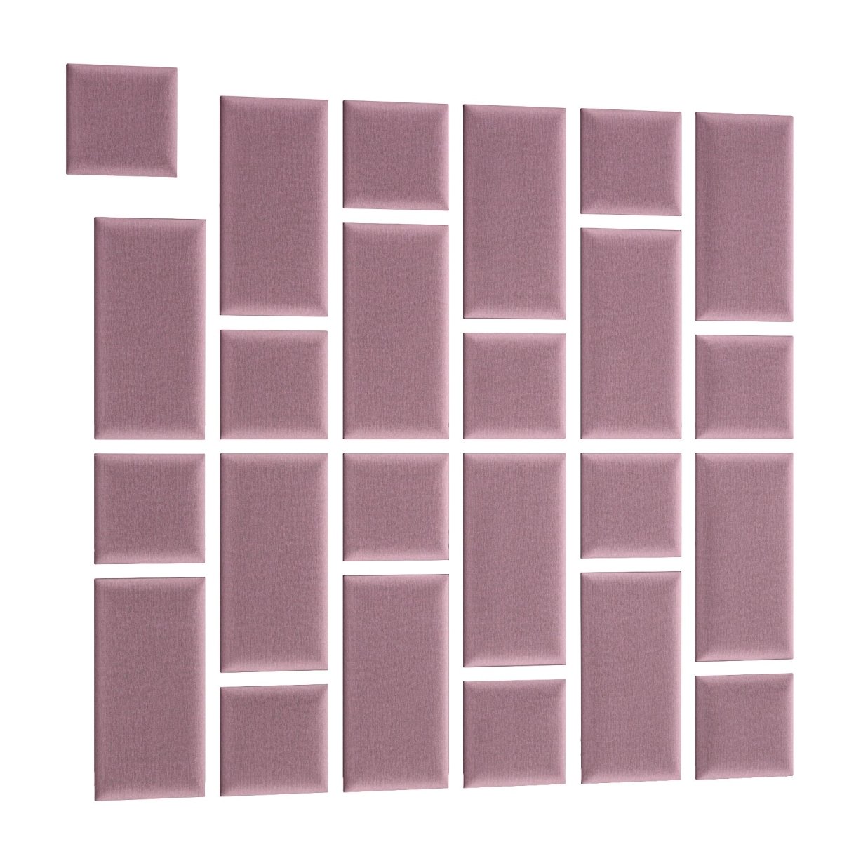 Luxuriöses Samt Gepolstertes Wandpaneel Set - Modernes Akustik Design für Wände