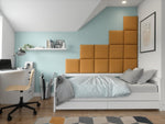 Lade das Bild in den Galerie-Viewer, Luxuriöses Samt Gepolstertes Wandpaneel Set – Modernes Akustik Design für Schlafzimmer
