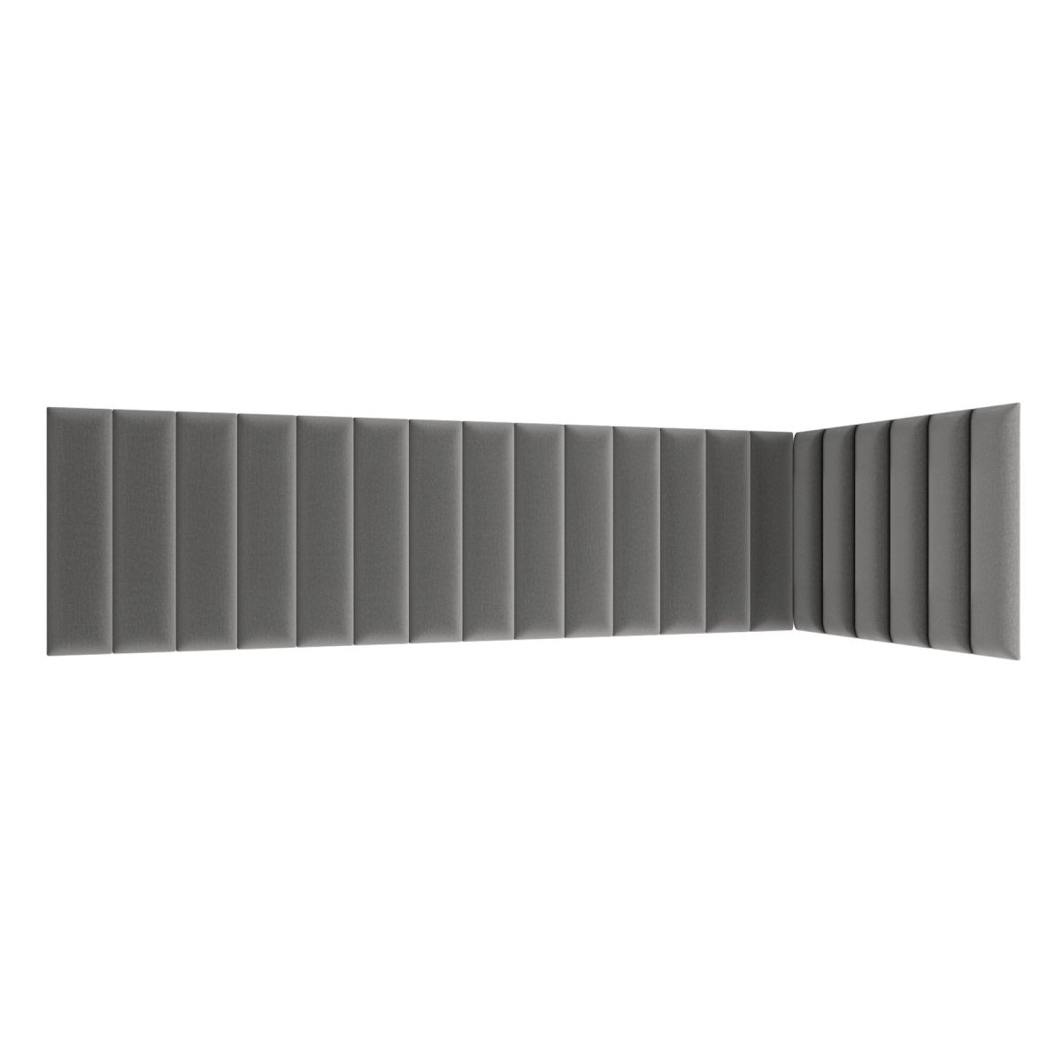 Luxuriöses Samt Gepolstertes Wandpaneel Set – Modulares Design für Schlafzimmer Wohnzimmer