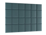 Lade das Bild in den Galerie-Viewer, Luxuriöses Samt-Wandpaneel-Set: 240x180cm, Polsterung, Eleganz für Ihr Zuhause
