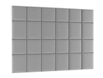 Lade das Bild in den Galerie-Viewer, Luxuriöses Samt-Wandpaneel-Set: 240x180cm, Polsterung, Eleganz für Ihr Zuhause
