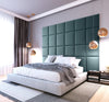 Luxuriöses Samt-Wandpaneel-Set: 240x180cm, Polsterung, Eleganz für Ihr Zuhause