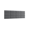 Luxuriöses Gepolstertes Wandpaneel-Set Samt 240x90 cm für Schlafzimmer Eleganz
