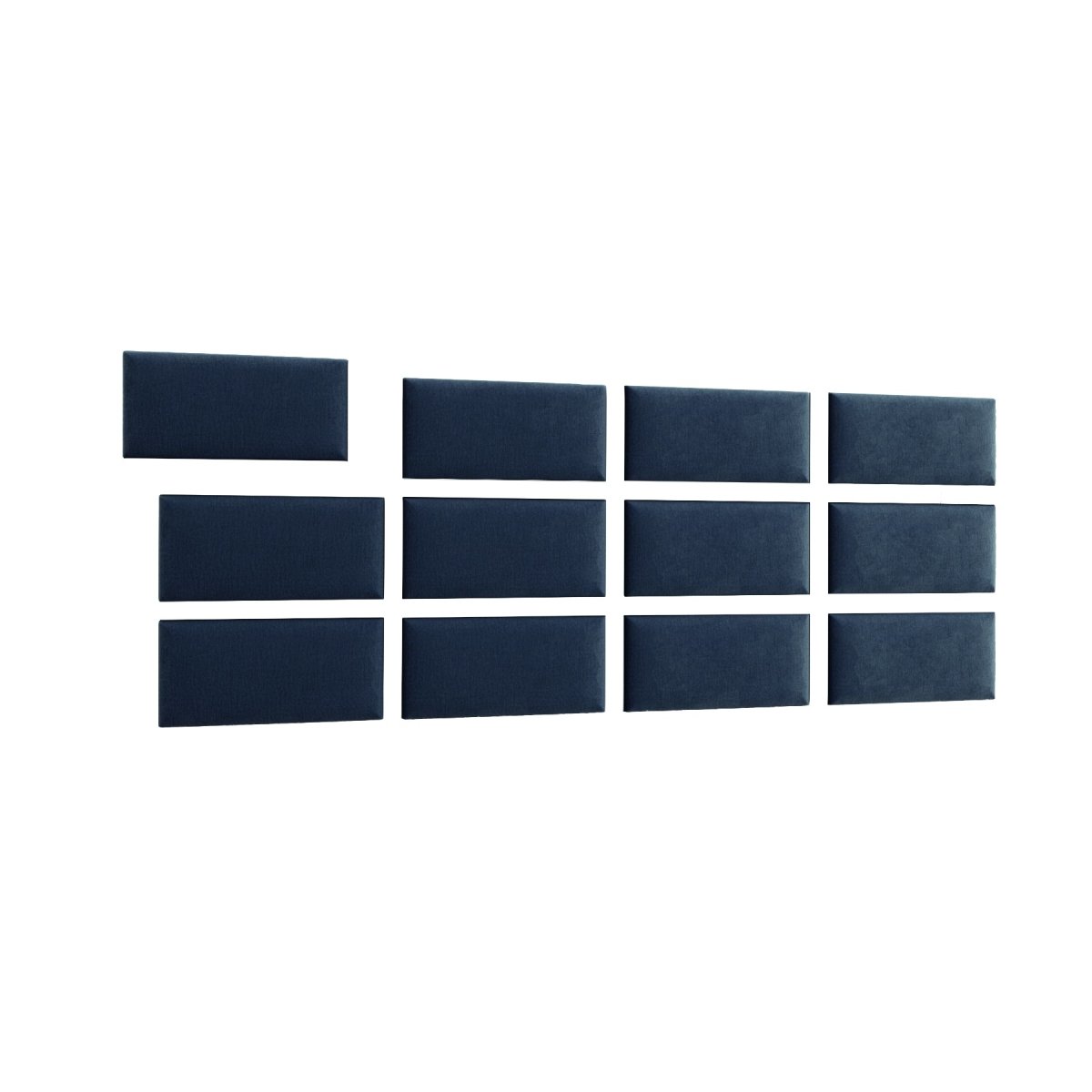 Luxuriöses Gepolstertes Wandpaneel-Set Samt 240x90 cm für Schlafzimmer Eleganz