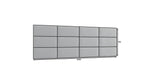 Lade das Bild in den Galerie-Viewer, Luxuriöses Gepolstertes Wandpaneel-Set Samt 240x90 cm für Schlafzimmer Eleganz
