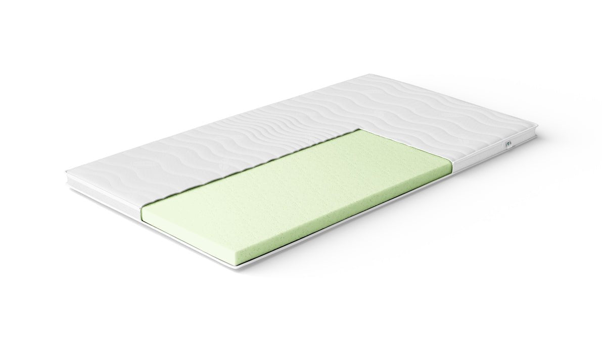 NightSense® Weicher Komfortschaum Topper: Ergonomische Matratzenauflage für Tiefen Schlaf