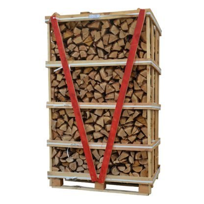 2 m³ ultra trockenes Buchenholz Brennholz, handverpackte Kiste