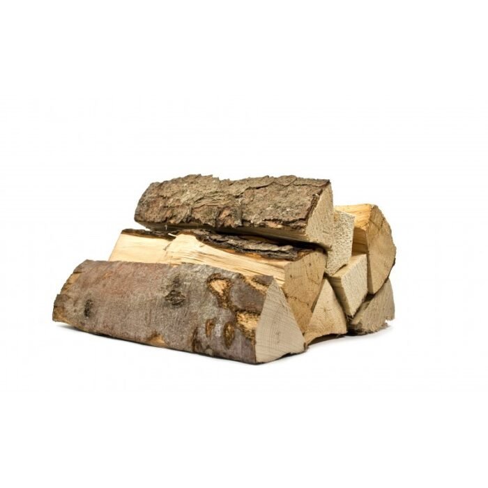 Trockene Brennholzstapel 50 cm – Premium Eiche, Buche & Esche