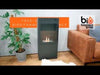 Jackson Bioethanol-Ofen: Stilvoller, quadratischer Kamin im Holzofen-Design, 2,2 kW