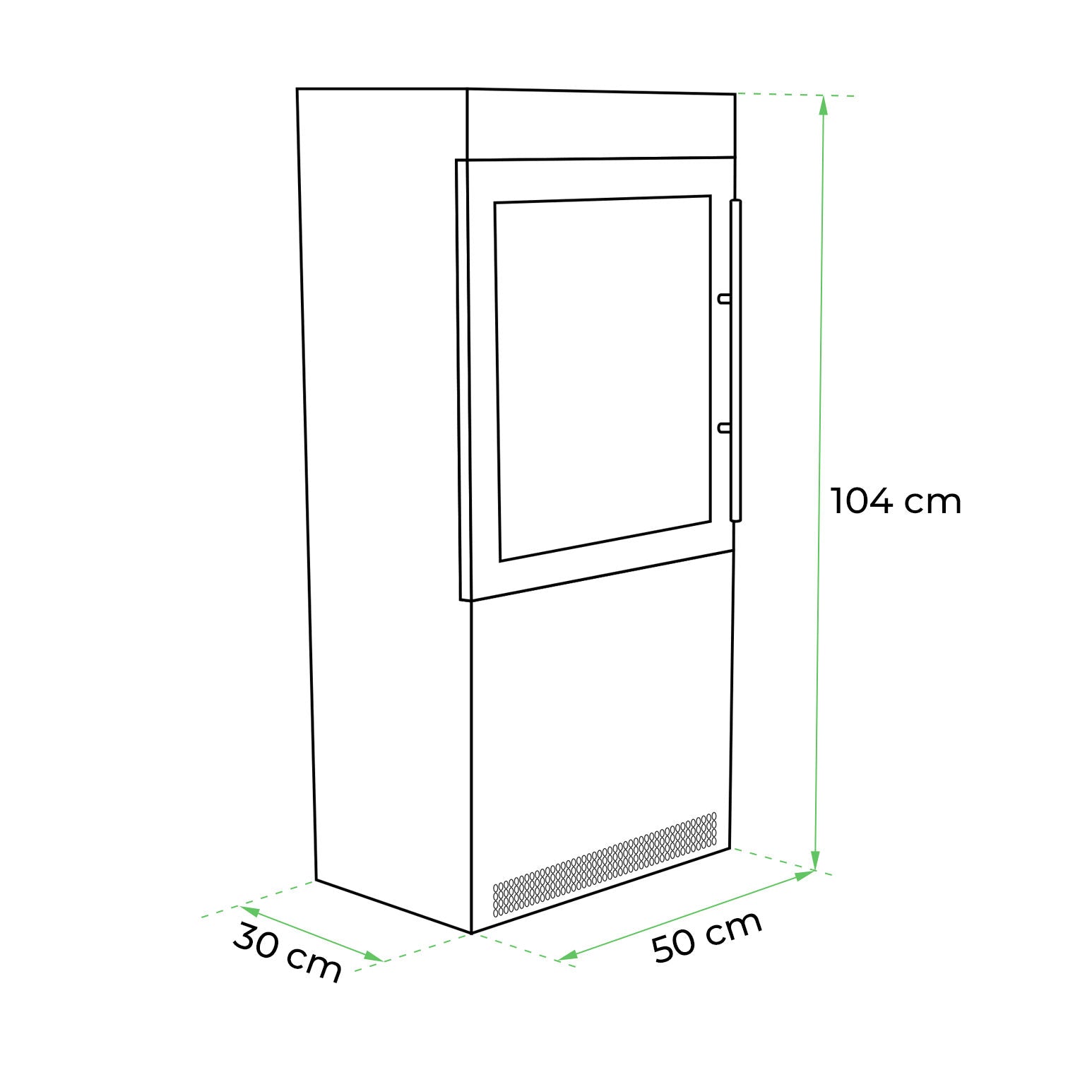 Jackson Bioethanol-Ofen: Stilvoller, quadratischer Kamin im Holzofen-Design, 2,2 kW