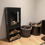 Lade das Bild in den Galerie-Viewer, ScandiFlames Cheyenne Bioethanol Ofen: Modernes freistehendes Kaminerlebnis für Ihr Zuhause
