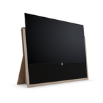 Lade das Bild in den Galerie-Viewer, Loewe iconic inspire 55 Bronze: Edler 4K OLED TV mit Soundbar und einzigartigem Stein-Sockel
