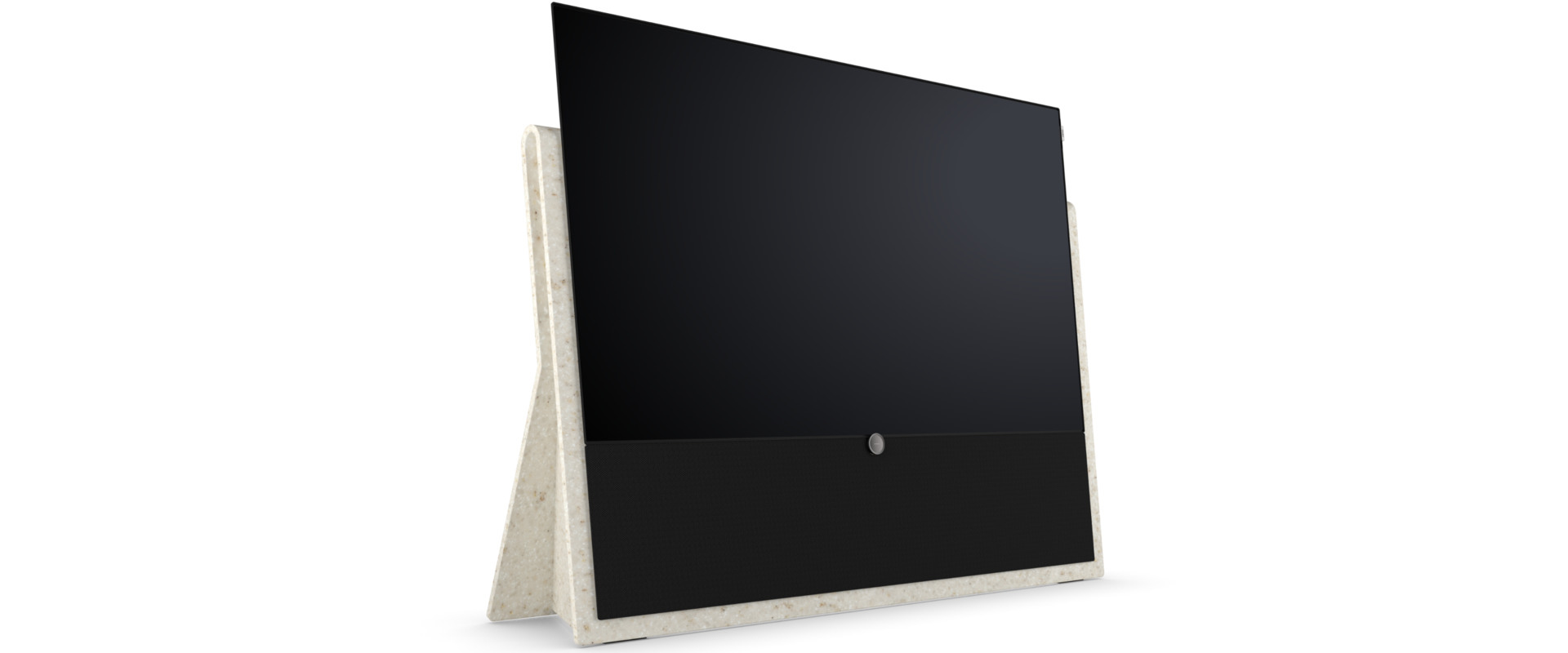 Loewe iconic inspire 55 Elfenbeinsand 4K OLED Smart-TV mit Dolby Atmos